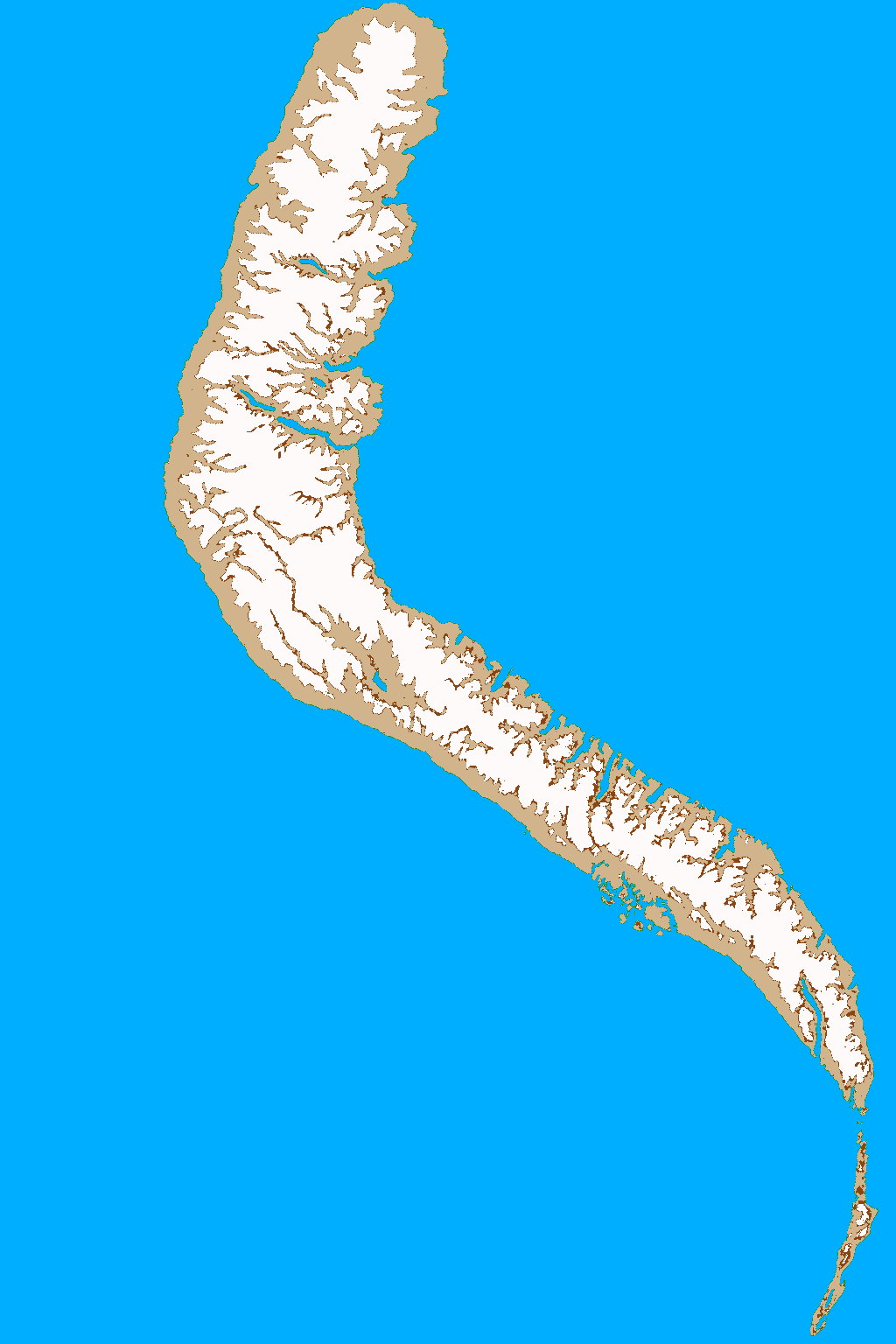 Климатические пояса острова Уфу